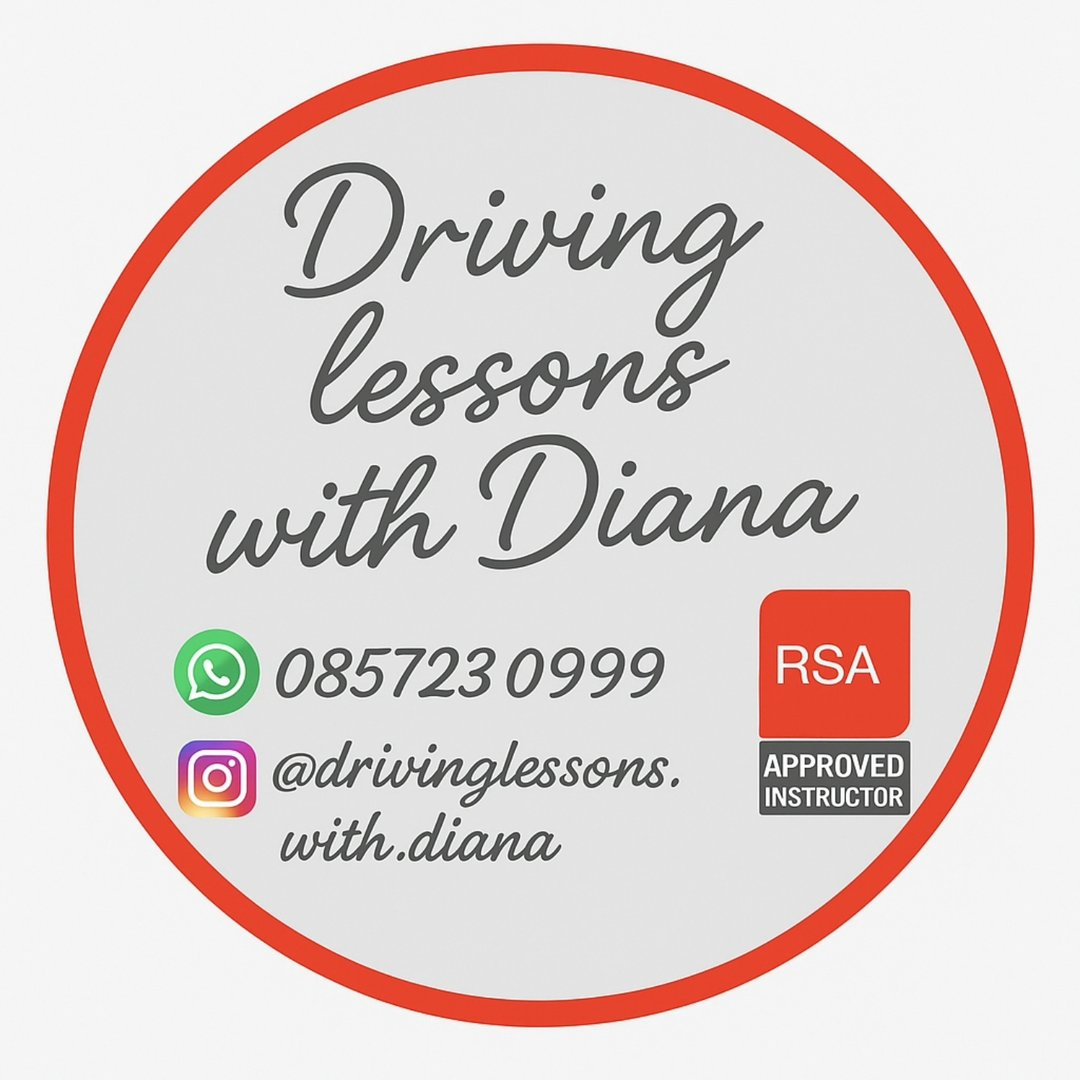 Driving lessons with Diana - Logo